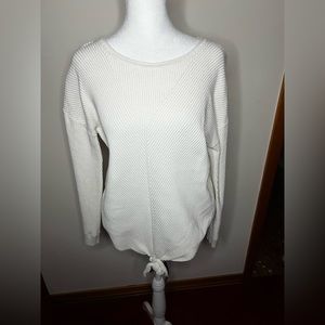 Lucky Brand Front Tie Sweater